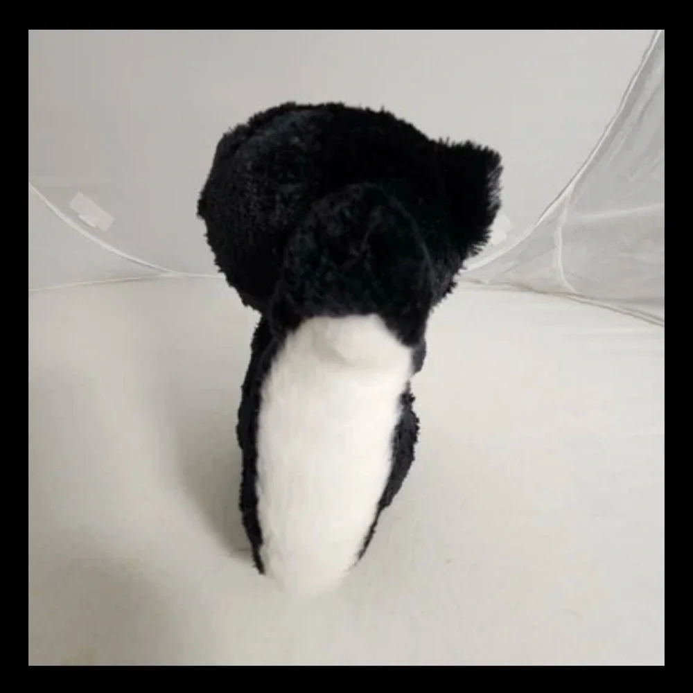 TY Beanie Boos Flora the Skunk Pink Glitter Eyes 2015 Retired